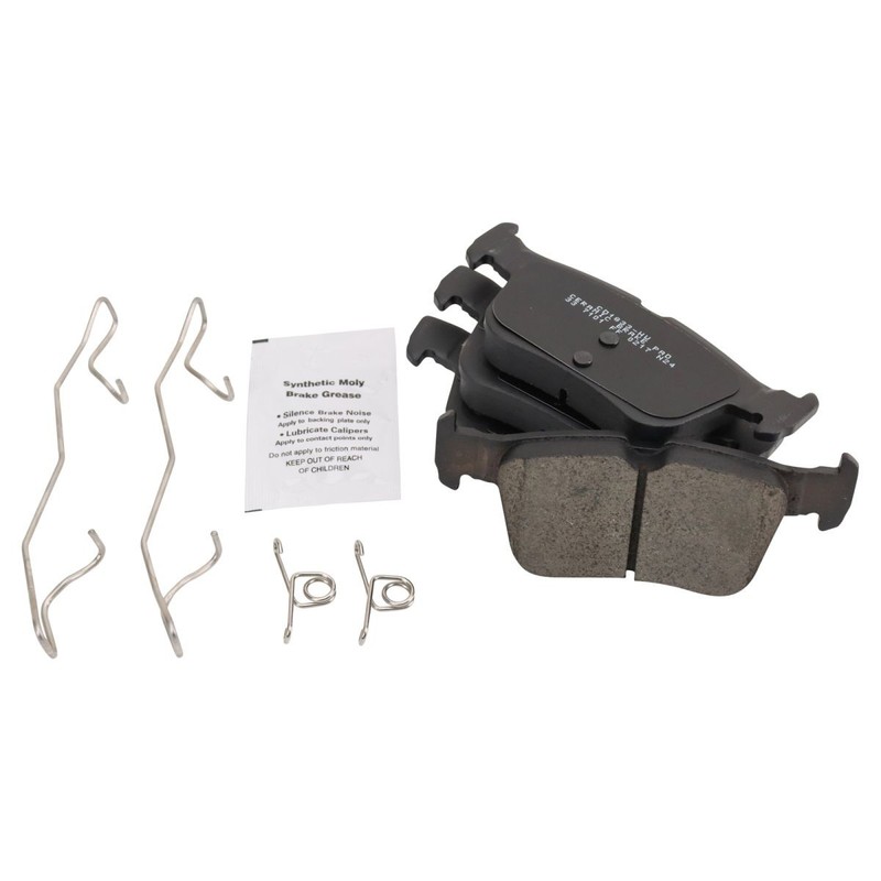 Brake Pad & Rotor Kit Ceramic Fits 2021 Ford Edge 2019-2020 Lincoln Nautilus gallery
