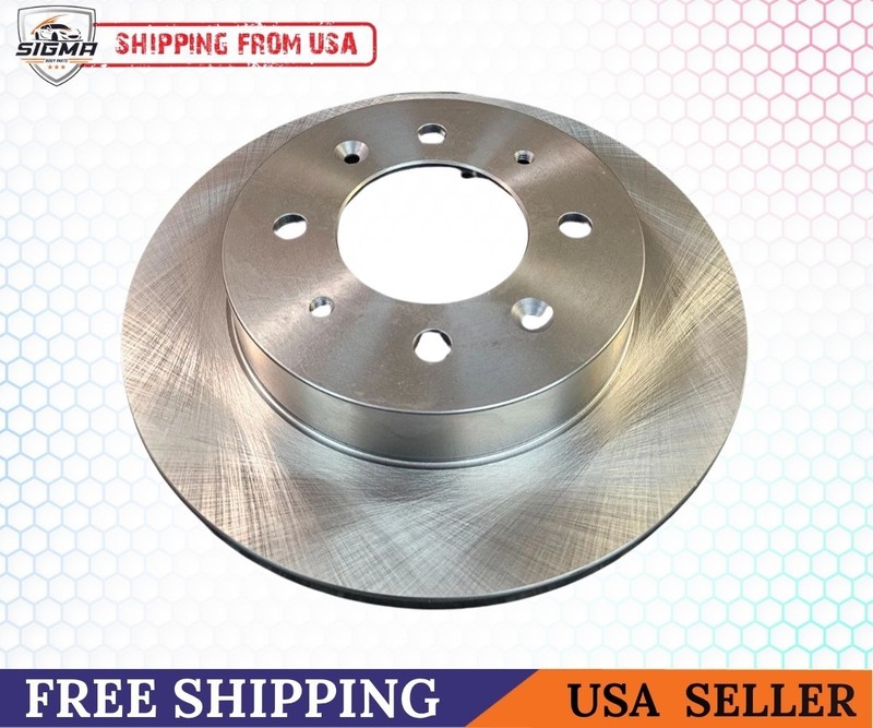 For Kia Spectra5 2005-2009 Rear Solid Cast Iron Brake Rotor Carquest YH145755