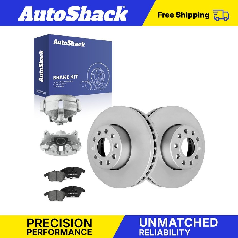 Front Brake Rotors Premium Pads Calipers for VW Jetta 06-08, 10-11, 13-18