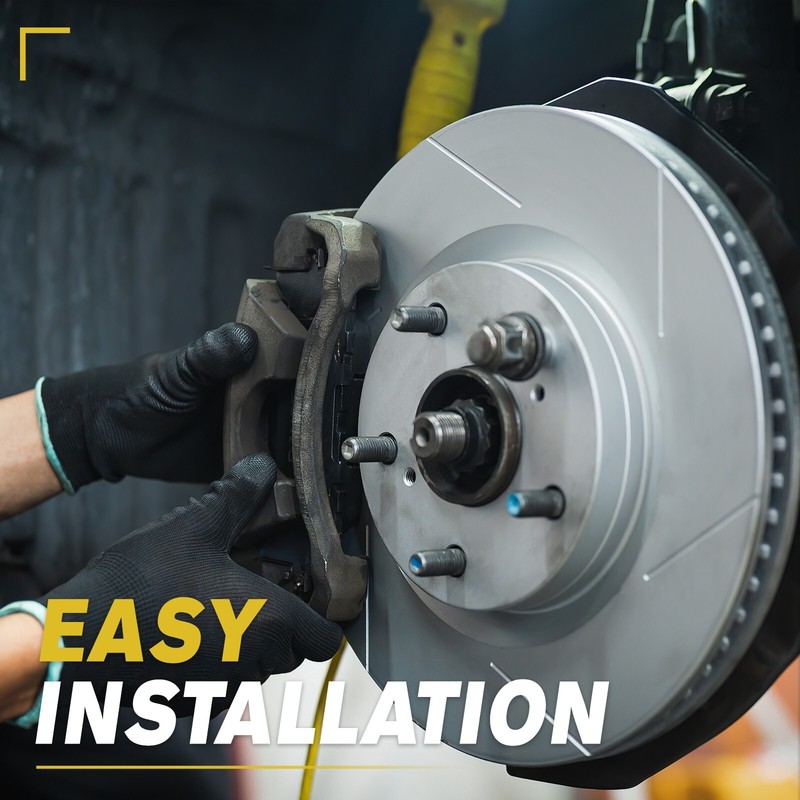 Front Rear Rotors + Brake Pads for Pontiac Vibe Toyota Matrix Corolla gallery