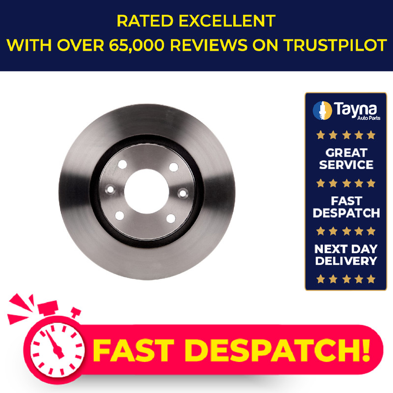 2x Brake Discs Pair Vented Front 266mm 0986479R63 Bosch Set C00004246W1 BD1983
