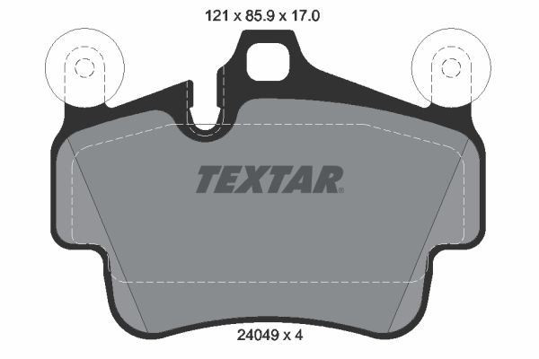 TEXTAR Brake Discs & Pads Front Braking Set Fits Porsche 911 Boxster Cayman gallery