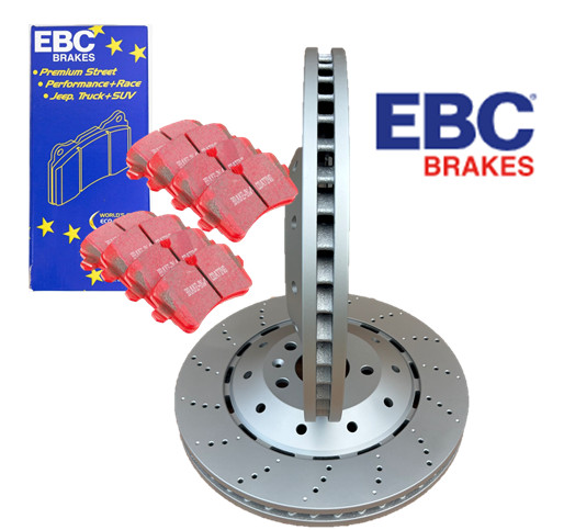 Audi R8 2007-2015 EBC Red Stuff Front Brake Pads & Discs 420615301B 420615301D gallery