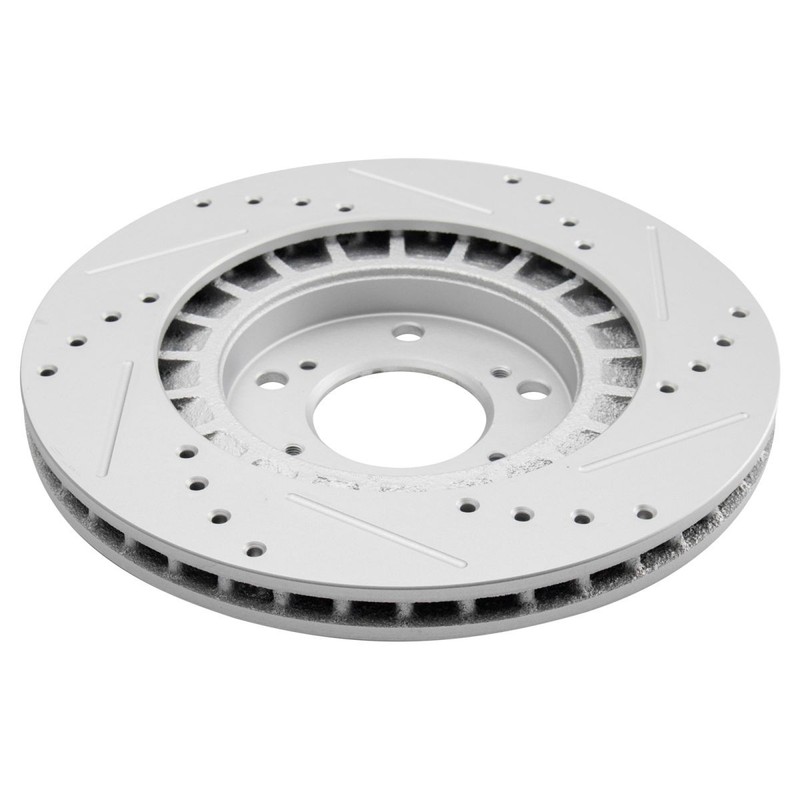 TRQ Performance Front Brake Pad & Rotor Kit Performance Fits Honda gallery