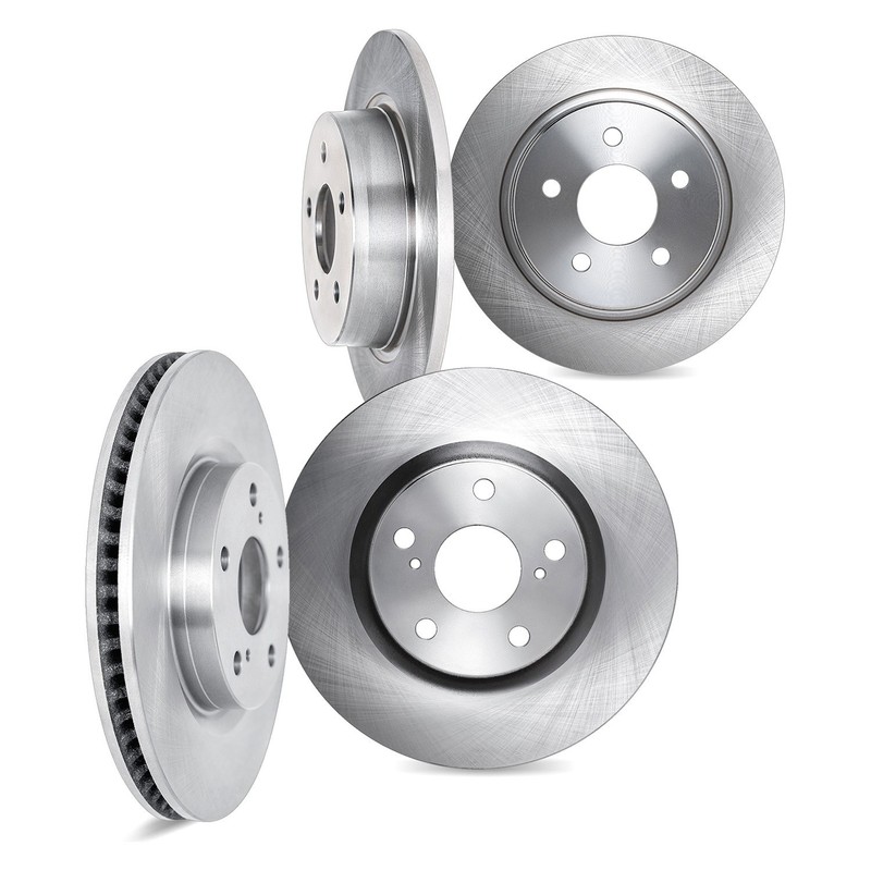 For Volkswagen Bora 2007-2010 DFC 6004-74042 Front & Rear Brake Rotor Set