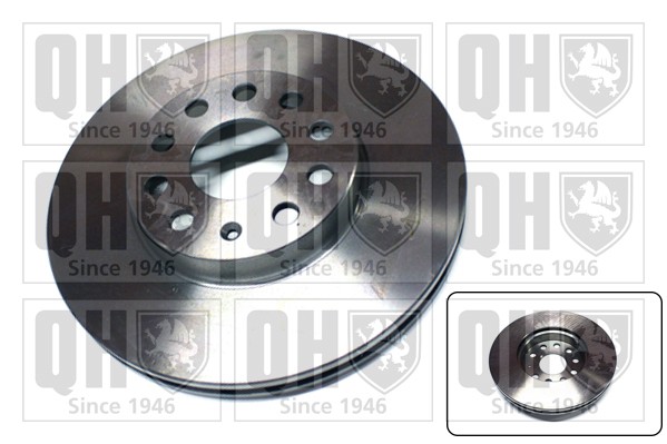 2x Brake Discs Pair Vented fits VW CADDY Front 2004 on 288mm Set QH JZW615301J gallery