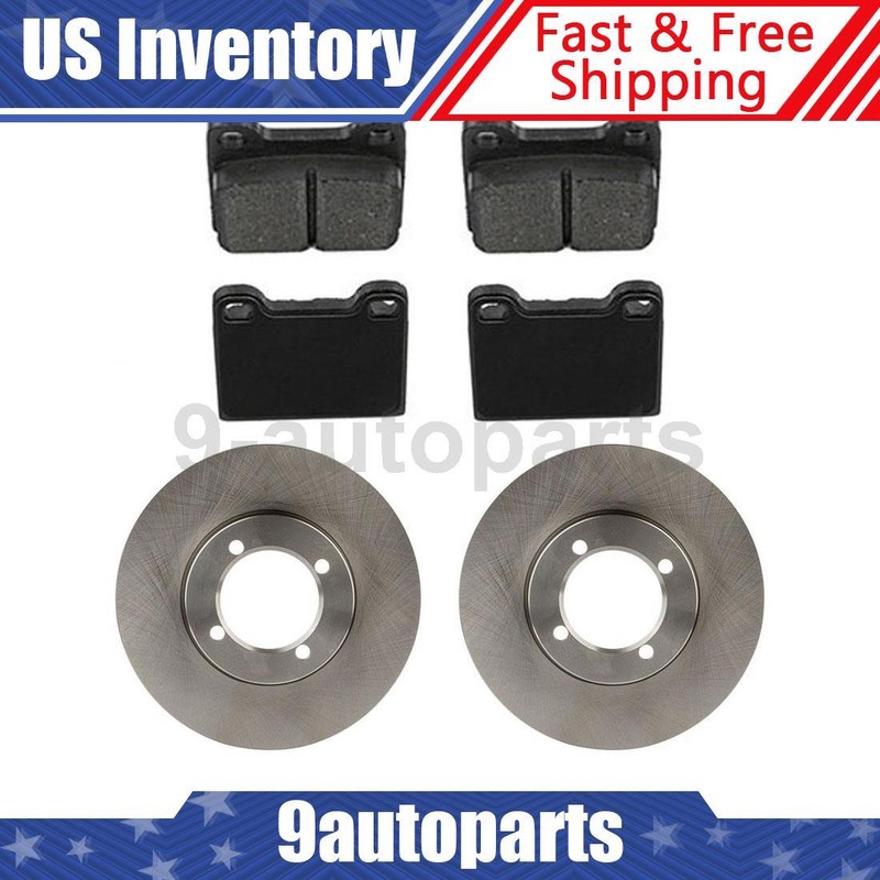 Front Disc Rotors + Brake Pads For 1900 – 1969 1970 1971 1972 1973 1974 Opel