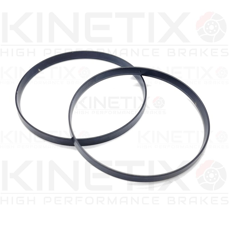 FOR VW GOLF R MK7 GTi REAR S6 S7 BIG DISCS BRAKE CONVERSION BRACKETS PADS 356mm gallery