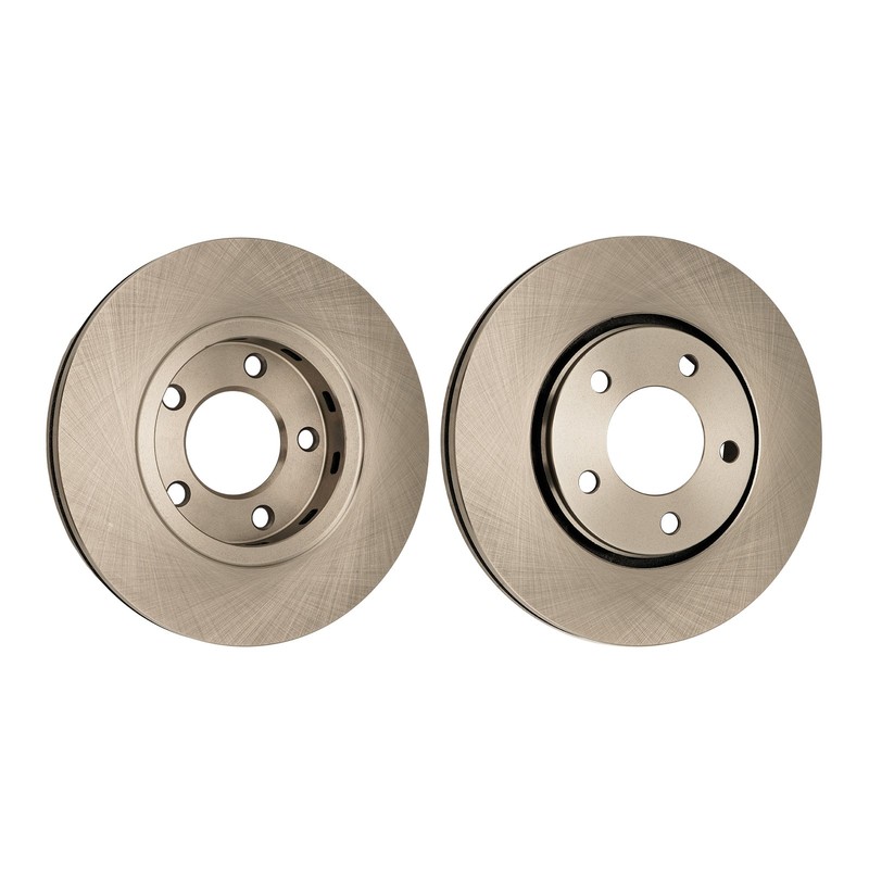 2PCS Front Disc Brake Rotors for Chrysler Voyager 2001 2002-2003 gallery