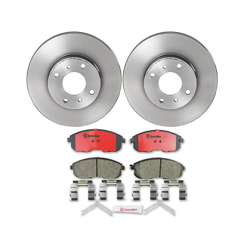 Brembo Front Brake Kit Ceramic Pads Disc Rotors for Infiniti G20 Altima Sentra gallery