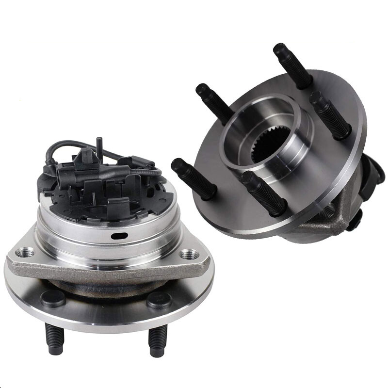 Front Brake Rotors with Wheel Bearing Hub for Chevy Malibu Saturn Aura G6 H09 PA gallery