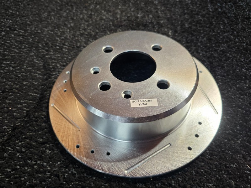 (QTY 2) Powerstop EBR220XPR Disc Brake Rotor Rear For 1987-1988 BMW 325is gallery