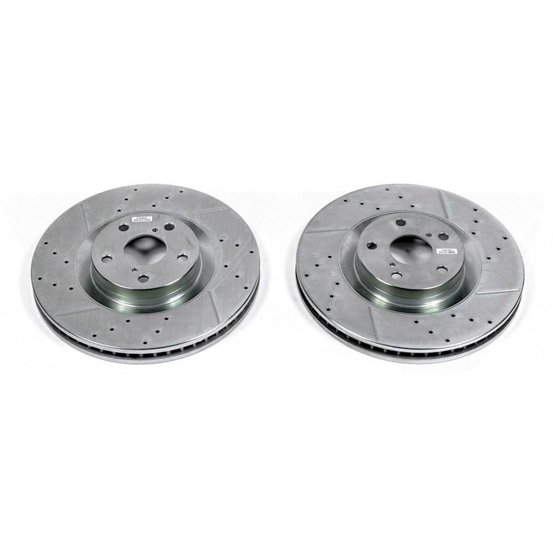 For Lexus IS350 GS450h RC350 RC300 PowerStop Front Brake Disc Rotor GAP gallery