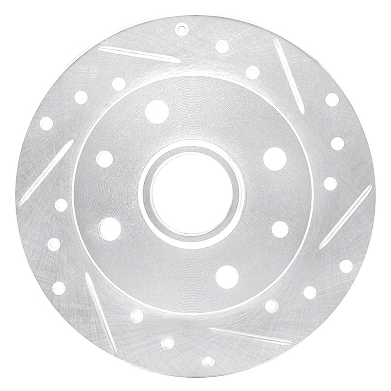 For Mazda RX-7 81-85 Brake Rotor DFC Premium Drilled & Slotted Rear Passenger