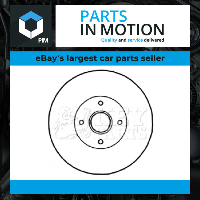 2x Brake Discs Pair Solid fits RENAULT SCENIC Mk2 1.4 Rear 03 to 08 270mm Set