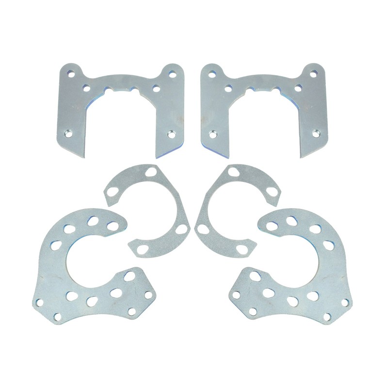 For Ford 9 Inch Housings Universal Steel Natural Rear Disc Brake Kit w/ Hardware gallery