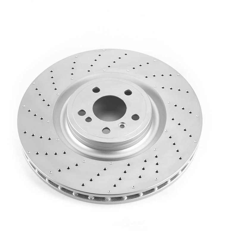 Disc Brake Rotor-Front Genuine Geomet Coated Rotor Power Stop EBR1461EVC
