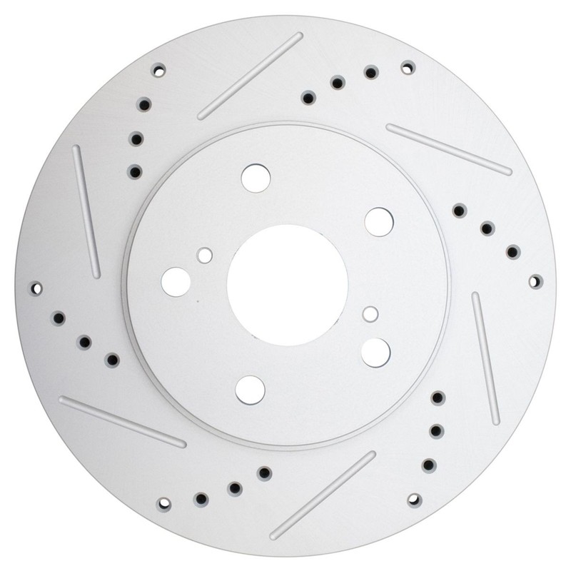 TRQ Brake Rotor Coated Premium Ceramic Pad w/Chemicals for Toyota gallery