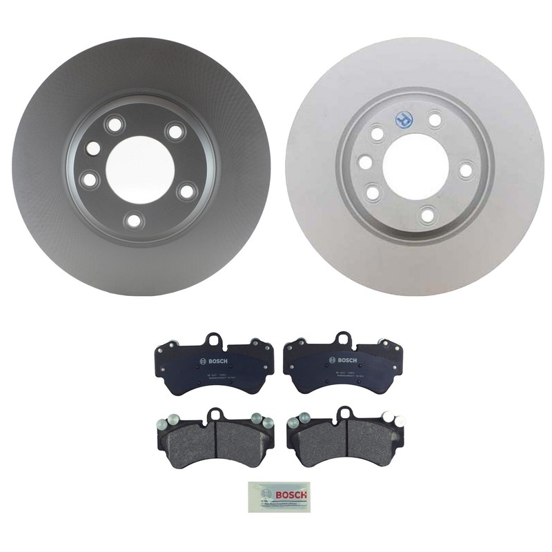 SHW Performance Front Disc Brake Rotor Kit For Porsche
