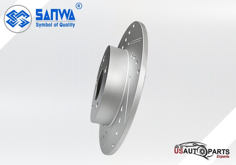 REAR BRAKE ROTOR SOLID & GEOMET COATED D&S 278 MM FOR 135 130 MAXIMA 94-04 3.5L gallery
