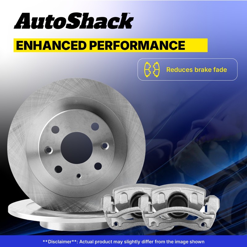 Front Rear Brake Rotors Calipers for Dodge, Ram 1500 2002-2005 gallery