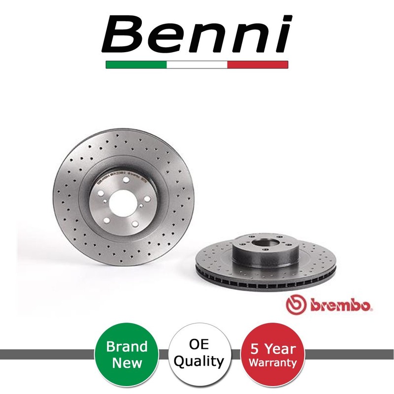 Brake Discs Front Benni Fits Impreza Outback Forester 2.0 D 2.5 3.0 #2