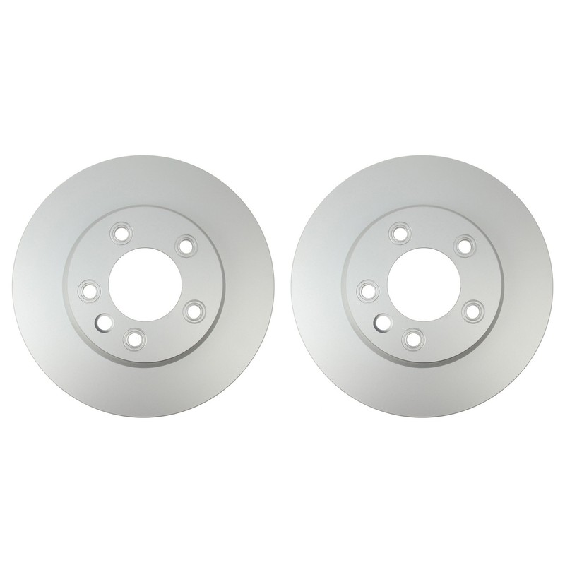 Hella Front 330mm Brake Rotors Kit For Cayenne Touareg Base TDI Sport V6 Lux