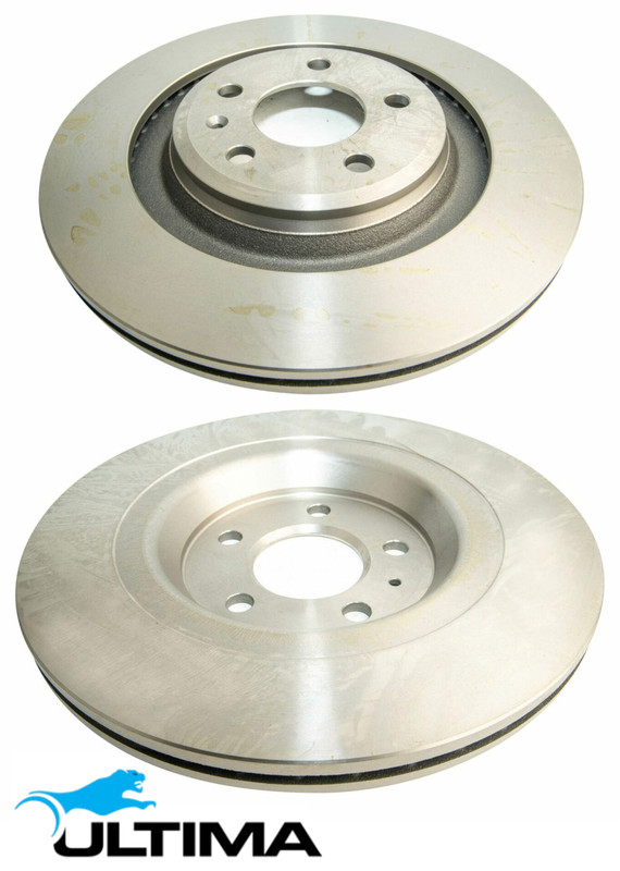 ULTIMA REAR VENTED DISC BRAKE ROTOR SET FOR AUDI CNCE CAHA CGLC CGLB CNHA 2.0 I4