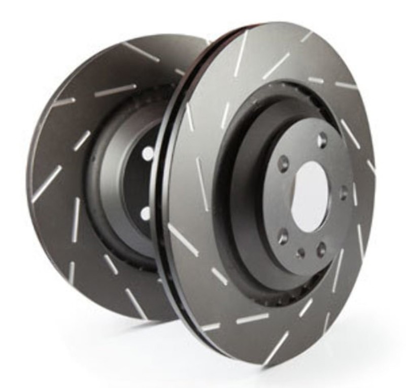EBC USR Slotted Rear Rotors for 2017+ Land Rover Discovery 5 3.0L Supercharged