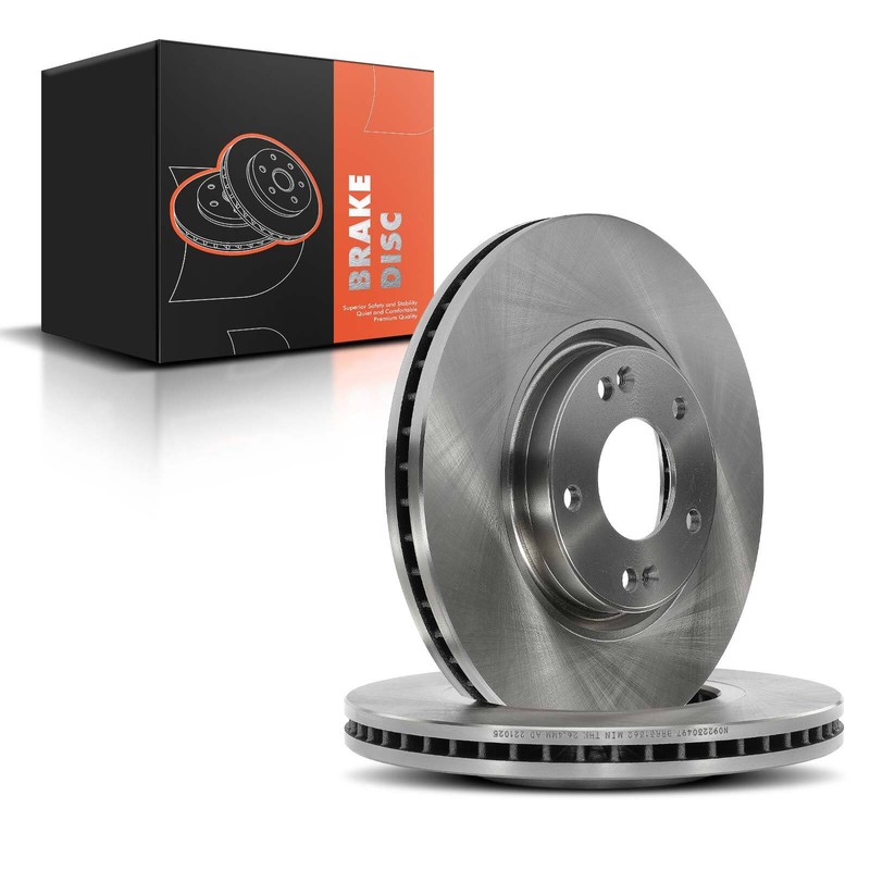 New 2pcs Front Left & Right Disc Brake Rotors for Hyundai Azera XG350 Kia Amanti gallery
