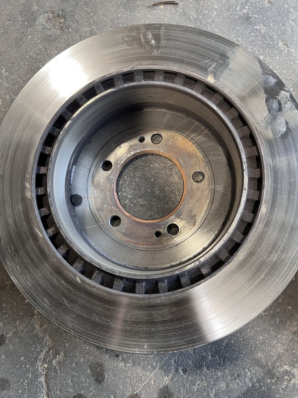 ✅08-15 MITSUBISHI LANCER EVO X REAR BRAKE ROTORS PAIR OEM USED gallery