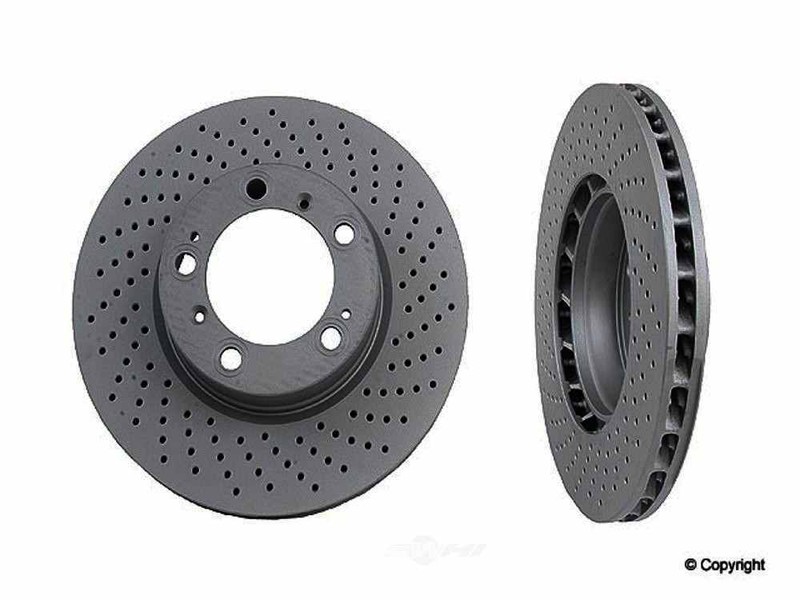 Brake Rotor Front Right Fits Porsche Boxster 911 & Cayman 996 351 406 01