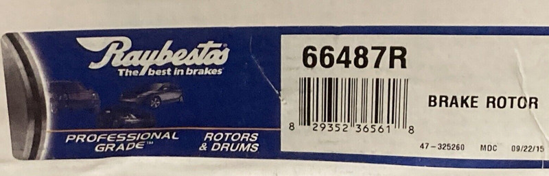 NEW RAYBESTOS 66487R Professional Grade Brake Rotor Hub Assembly FRONT LEFT FORD gallery