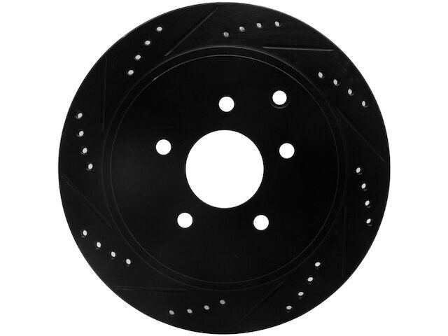 Dynamic Friction 24CK14P Rear Left Brake Rotor Fits 2014-2024 Infiniti Q50