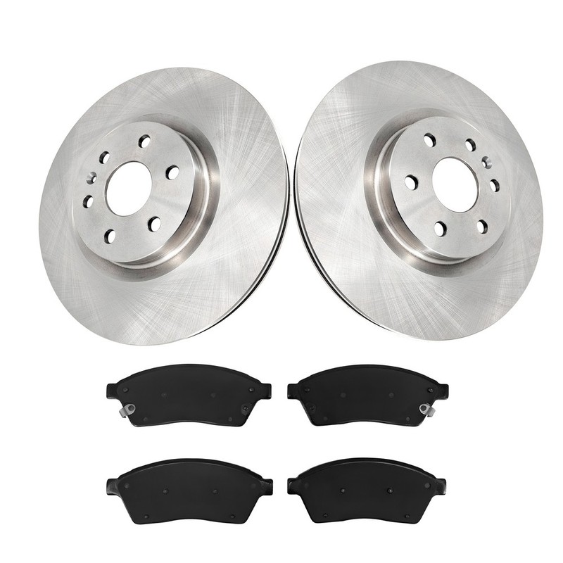 Front Brake Rotor & Ceramic Pad For 2010 2011 2012 2013 - 2016 Cadillac SRX New gallery