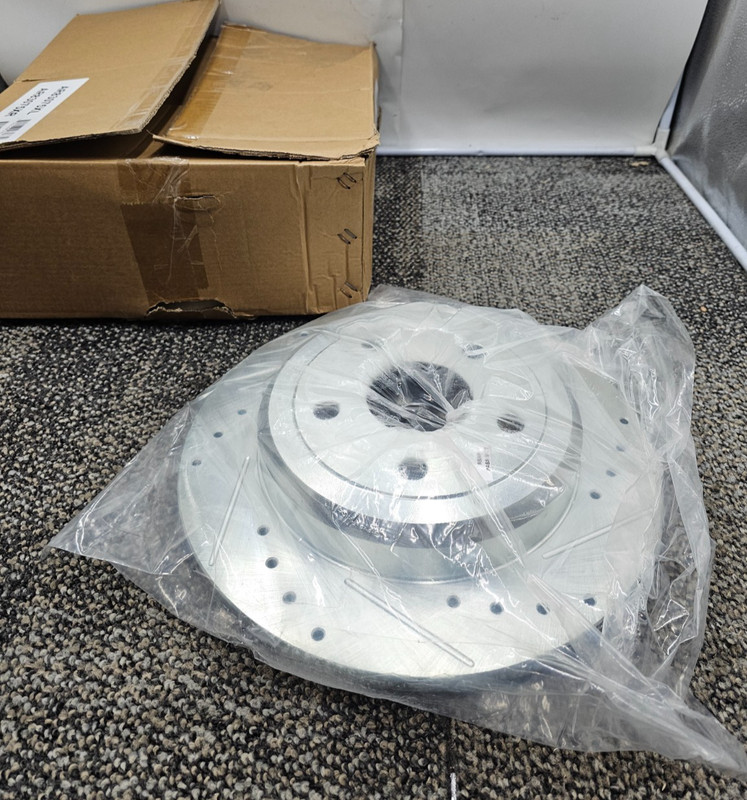 (QTY 2) PowerStop AR83075XL AR83075XR Brake Rotor Hyundai Santa Fe Sport Kia