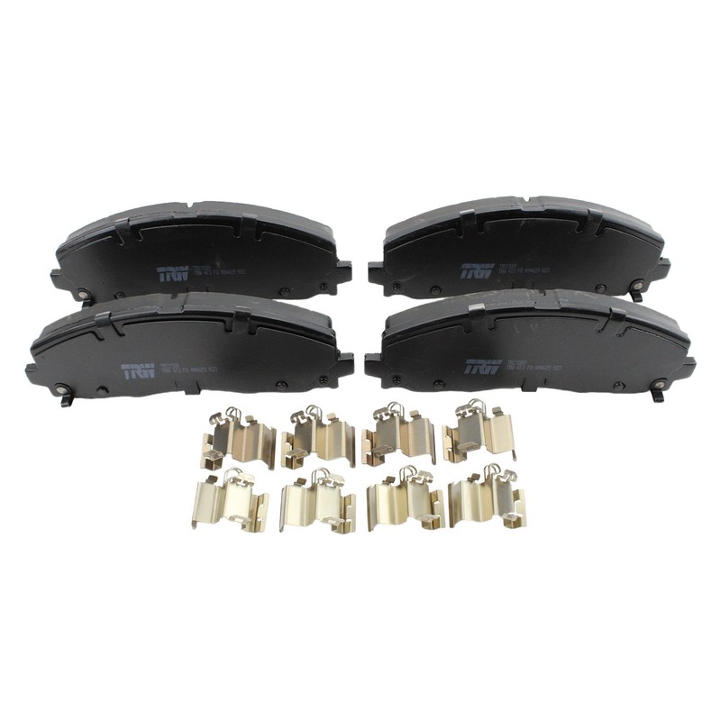 DuraGo Front Rear Disc Brake Rotor TRW Ceramic Pad Kit for Grand Caravan HD Brks gallery