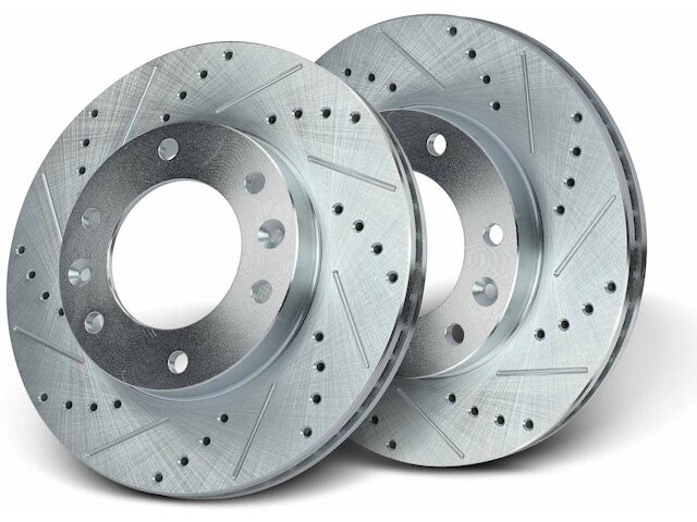 39ZV25Z Front Brake Rotor Set Fits 2007-2009 Hyundai Entourage 3.8L V6