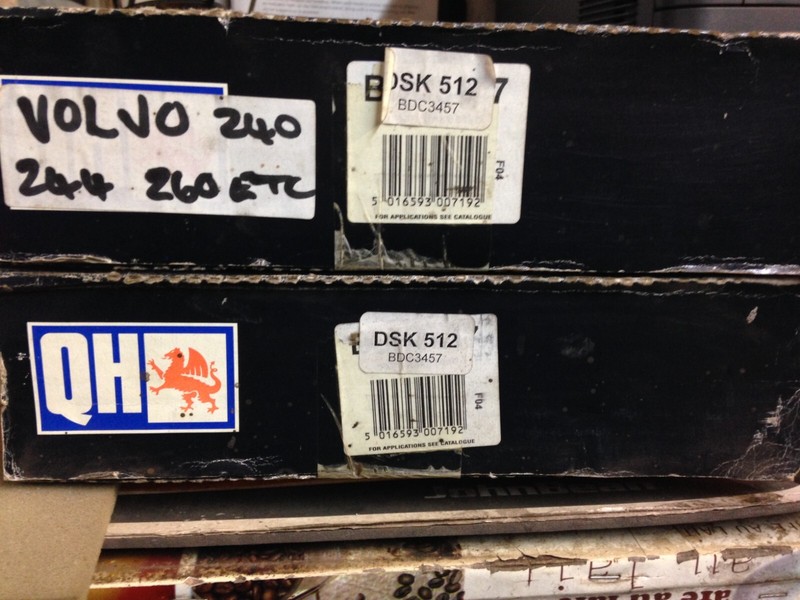 QH BRAKE DISCS BNIB PN:DSK512 FITS VOLVO SEE DESCRIPTION
