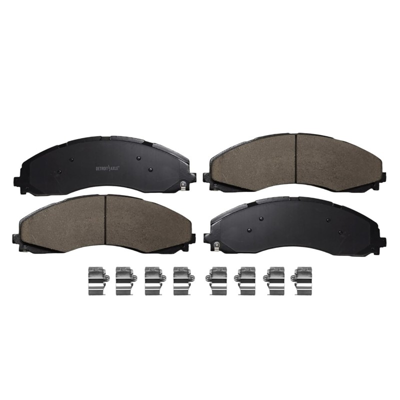 15.75" Rear Disc Rotors Brake Pads Kit for 2017-2021 Ford F-450 F-550 Super Duty gallery