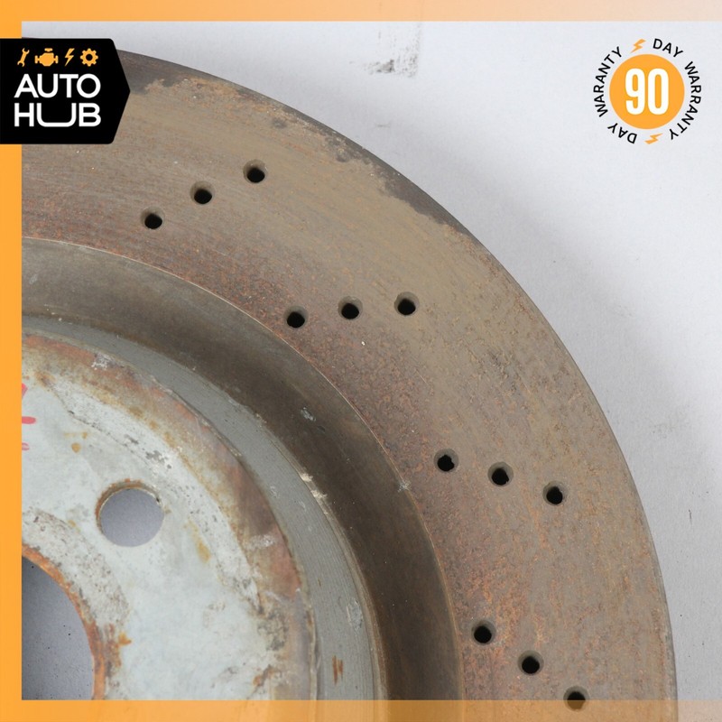03-11 Mercedes W211 E55 CLS63 Rear Brake Rotors Disc Left & Right Set of 2 OEM gallery