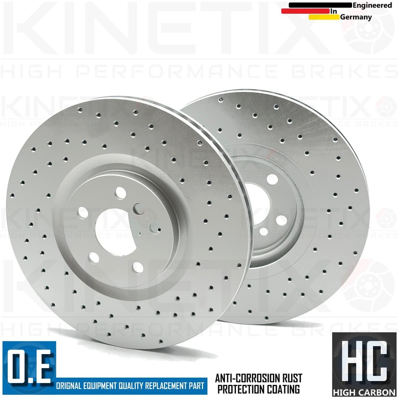 FOR MINI CLUBMAN COOPER S JCW F54 FRONT BRAKE DISCS CERAMIC PADS SENSOR 360mm gallery