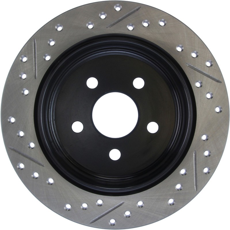 Stoptech Rear Driver Side Disc Brake Rotor for PT Cruiser, Neon (127.63054L) gallery