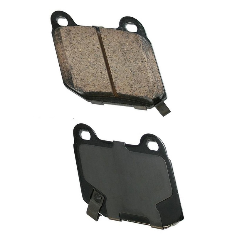 Akebono OEM Front & Rear Brake Pads For 2004-2014 Subaru Impreza 10 Yr Warranty gallery