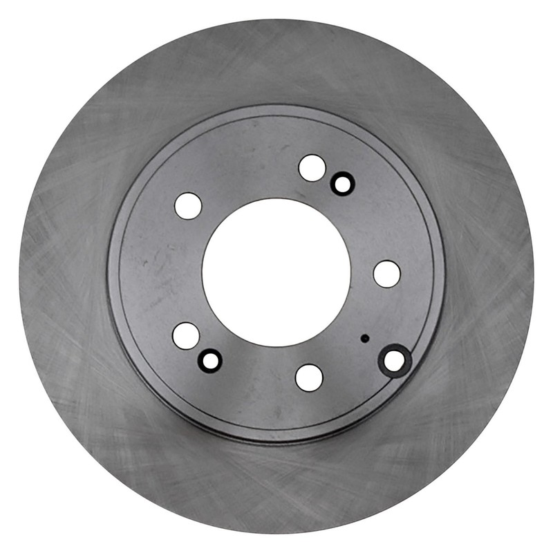 For Hyundai Sonata 2011-2019 ACDelco 18A2820AC Silver Solid Rear Brake Rotor