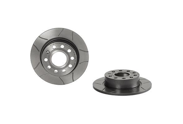 2x Discs Rear Unova Fits Golf Caddy Scirocco Octavia A3 Leon #3 gallery