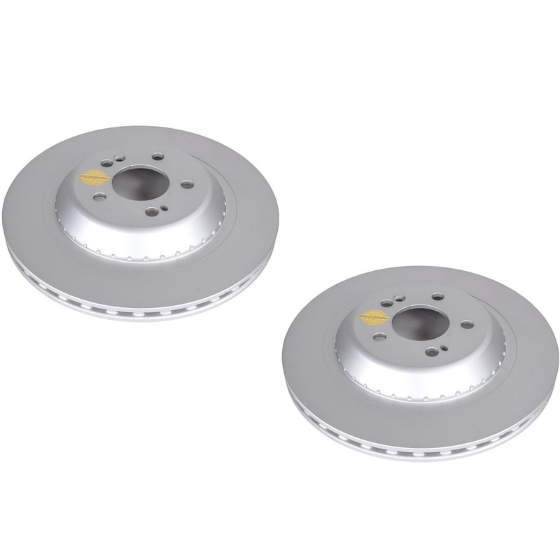SET-P15EBR1603EVC-2 Powerstop 2-Wheel Set Brake Discs Rear for MB Mercedes S560