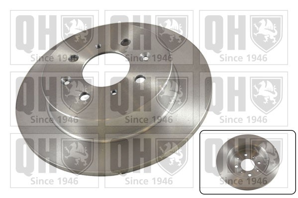 2x Brake Discs Pair Solid fits HONDA CIVIC Mk7 2.0 Rear 01 to 04 K20A3 260mm Set gallery