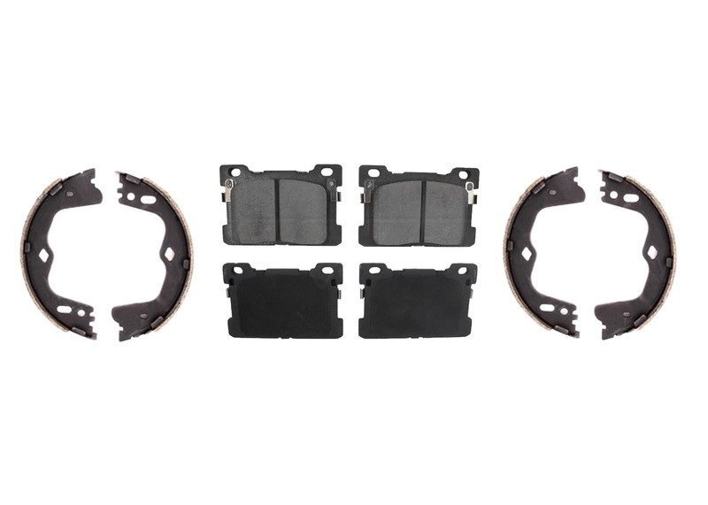 Rear Improved Performance Disc Brake Rotors & Brake Pads for Genesis G90 17-19 gallery