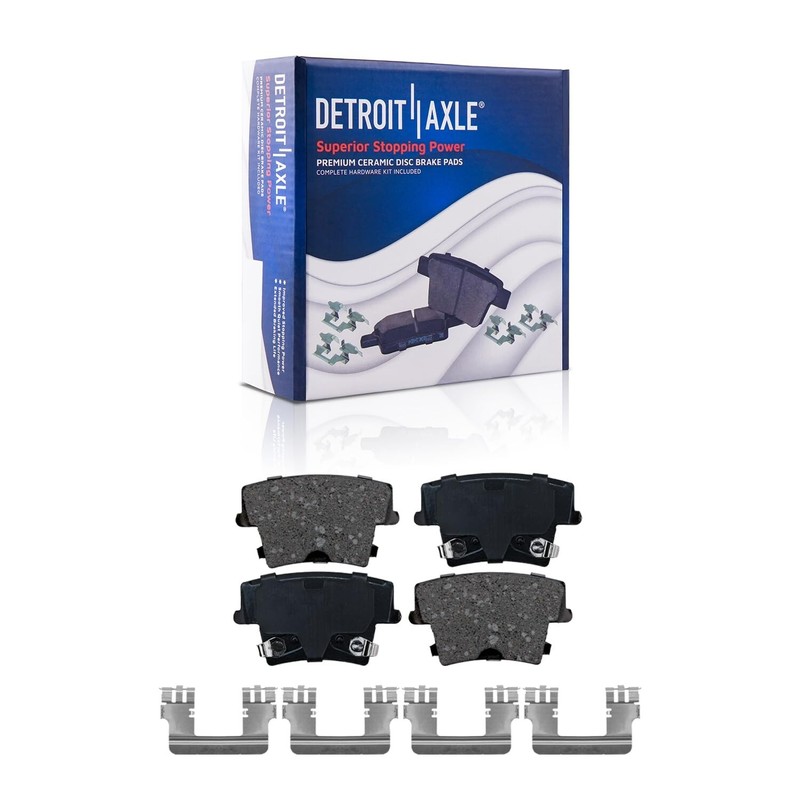 350mm Rear Drilled Brake Rotors and Ceramic Brake Pads for Dodge Charger Magnum gallery